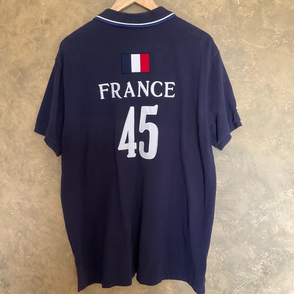 Polo Ralph Lauren Custom Fit France Big Pony Polo Shirt - Picture 2 of 6